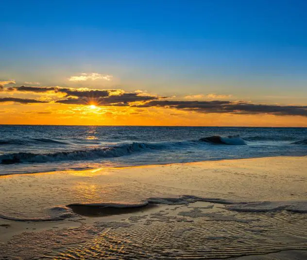 sunset walks on rehoboth bay